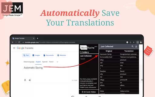 WordKache - Chrome Extension