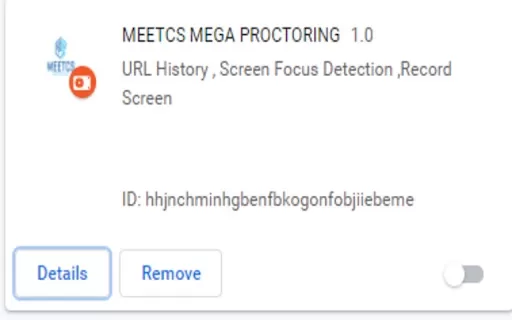 Remote Proctoring Solution - Chrome Extension
