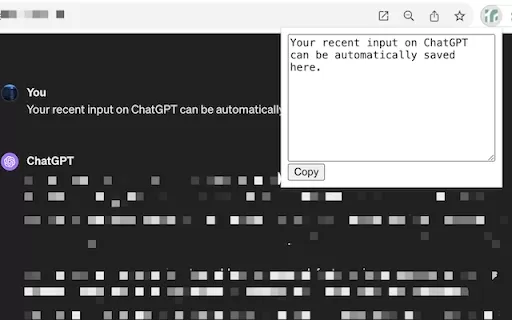 Save ChatGPT Input - Chrome Extension