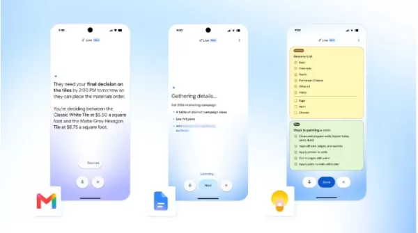 Google desvela herramientas de voz con IA para Gmail, Docs y Keep, mejorando la interacción en Workspace