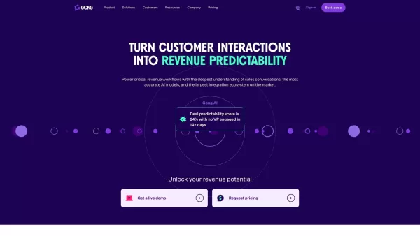 Gong - Revenue Intelligence Platform