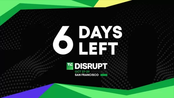 Contagem regressiva do TechCrunch Disrupt 2025