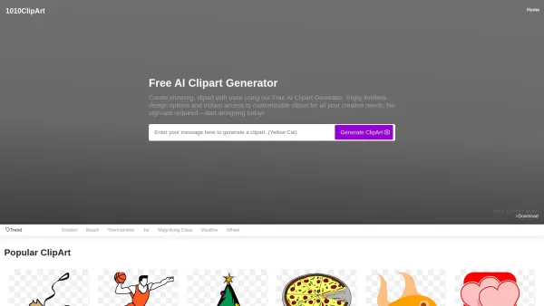 Free AI Clipart Generator