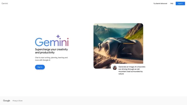 Gemini & Gemini Advanced