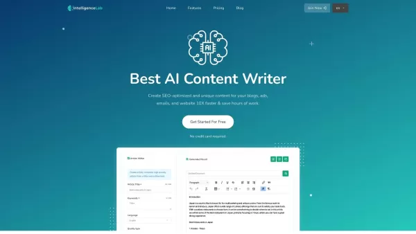 Intelligence Lab - AI Generator