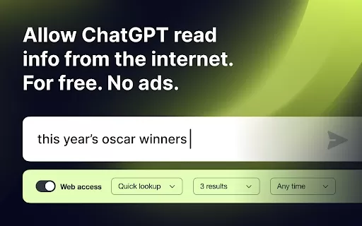 ChatGPT Search Connect - Chrome Extension