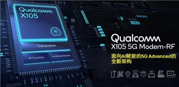 高通发布X105调制解调器和射频系统，为智能体设定新的AI性能基准