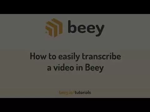 Beey Logo