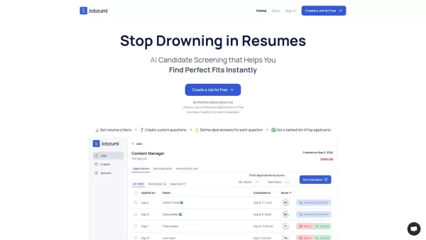 Jobzumi (Early Access)
