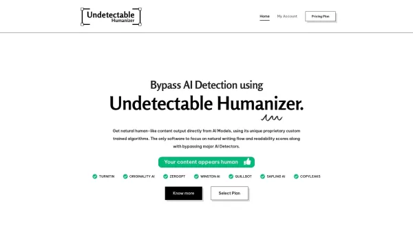 Undetectable AI Humanizer