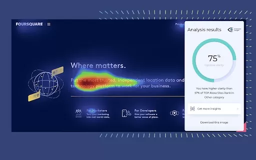 AI-powered design analytics - Chrome Extension