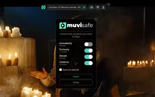 AI-Generated Filters - Chrome Extension