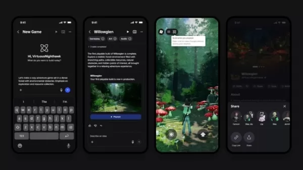 Roblox、モバイルアプリにAIゲーム作成ツールを発表