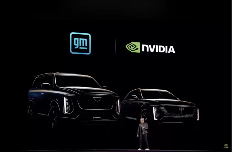 GM hợp tác với NVIDIA để tích hợp AI trong robot, sản xuất và xe tự trị