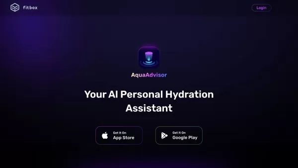 AquaAdvisor-AI water tracker