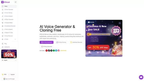 AI Voice Generator by AIVocal