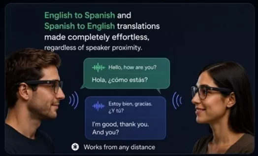 Innovative Eyewear updates its Lucyd app with AI real-time translation calls, turning smart glasses into communication tools. The feature allows users speaking different languages to converse naturally, with translated audio retaining the speaker's original voice tone. It works with various Bluetooth devices and uses a freemium model. This shift highlights the industry's move from hardware competition to AI voice platform ecosystems.