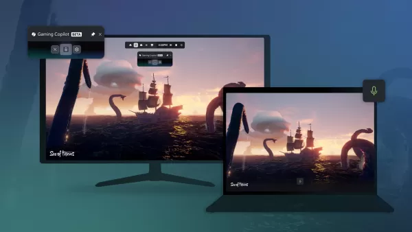 Gaming Copilot appears as a widget within the Windows Game Bar feature.