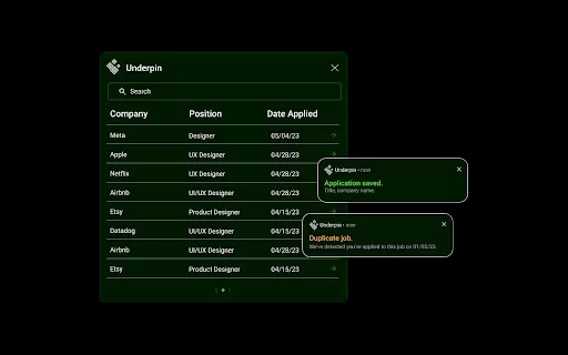 Underpin - Chrome Extension