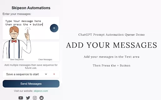 ChatGPT Prompt Automation Queue - Chrome Extension
