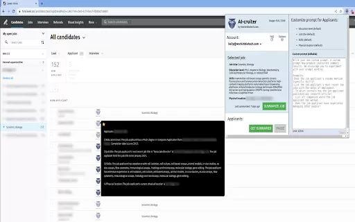 AI-cruiter - Chrome Extension