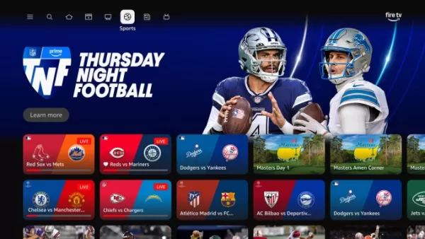 New Fire TV UI Sports