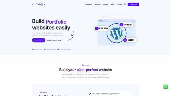 Mr. Digix: Ready-Made WordPress Websites