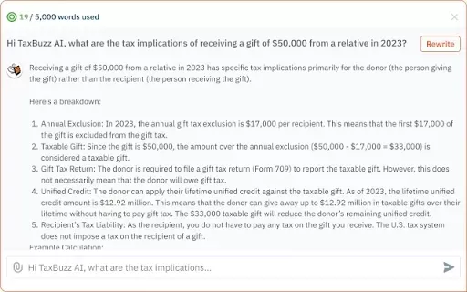 TaxBuzz Ai