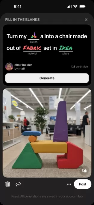 來自 Things Inc 的前 Googlers 推出 iOS AI 照片編輯器 Mixup，使用可分享的 Mad Lib 式配方，從使用者的照片、文字或草圖生成圖片。