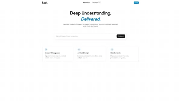 Kael — AI Assistant for Understanding and Working with Docunents