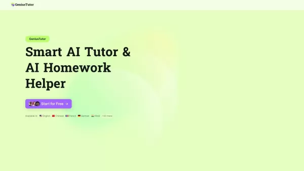 GeniusTutor ai