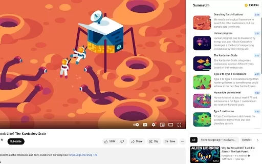 YouTube Video Summarization Extension - Chrome Extension
