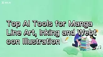 Die besten KI-Tools für Manga-Strichzeichnungen, Tuschezeichnungen und Webtoon-Illustrationen