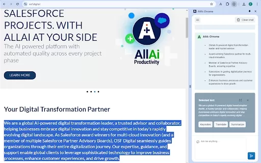 AllAi Chrome - Chrome Extension