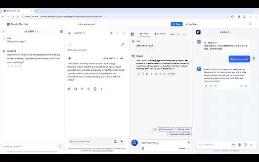 Multi AI Chat - Chrome Extension