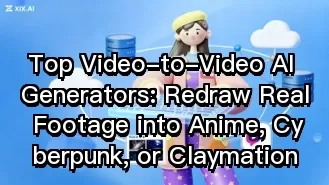 Top Video-to-Video AI Generators: Redraw Real Footage into Anime, Cyberpunk, or Claymation