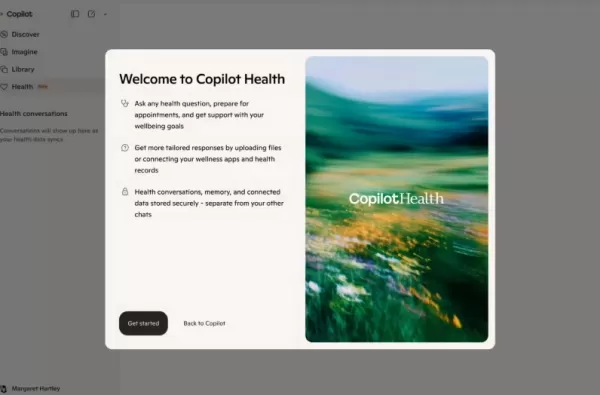 微軟推出「Copilot Health」，一款由醫療大數據驅動的人工智慧醫師
