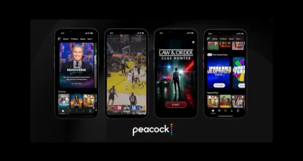Peacock выходит на рынок видео с использованием ИИ, прямых трансляций спортивных событий с приоритетом мобильных устройств и игр