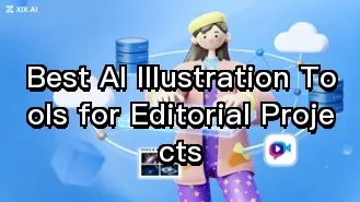 Las mejores herramientas de ilustración con IA para proyectos editoriales
