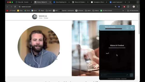 Example Scenario: Scheduling an Appointment with Waive AI