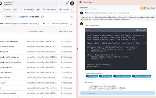 GitHub Repository AI Assistant - Chrome Extension