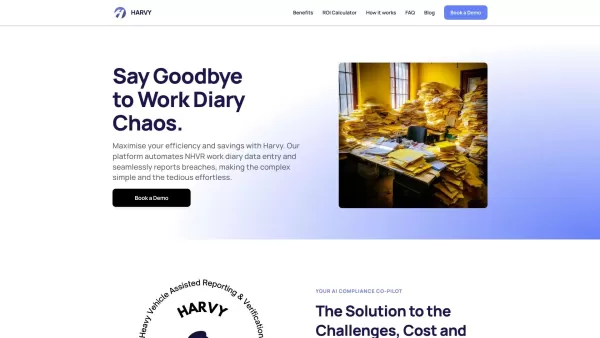 Harvy AI Compliance Co-Pilot