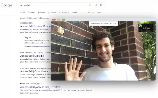 AccessBell - Chrome Extension