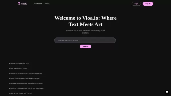 Vioa.io AI Image Generator