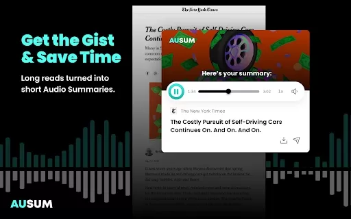 Ausum - Chrome Extension