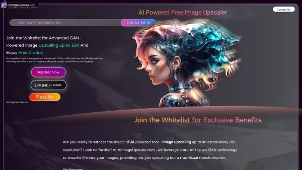 AI Powered Image Upscaler