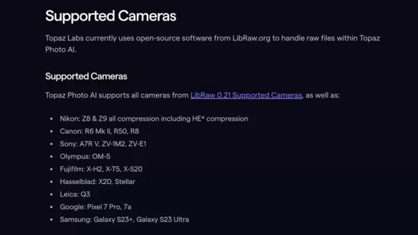 Topaz Photo AI 3 Interface