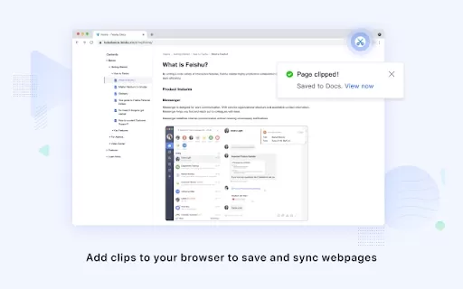 Feishu Clipper - Chrome Extension