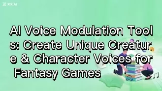 Tools zur Stimmmodulation mit KI: Erstelle einzigartige Stimmen für Kreaturen und Charaktere in Fantasy-Spielen