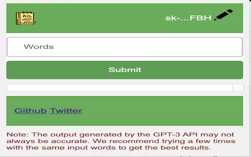 English Chrome Extension - Chrome Extension